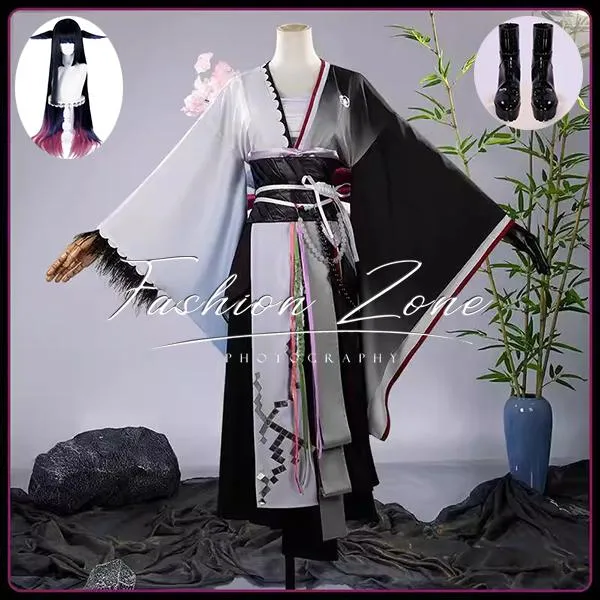 明日方舟 Arknights アークナイツ 風 澪 Mio コスプレ衣装 ウィッグ 靴 cosplay ハロウィン 演出服 変装