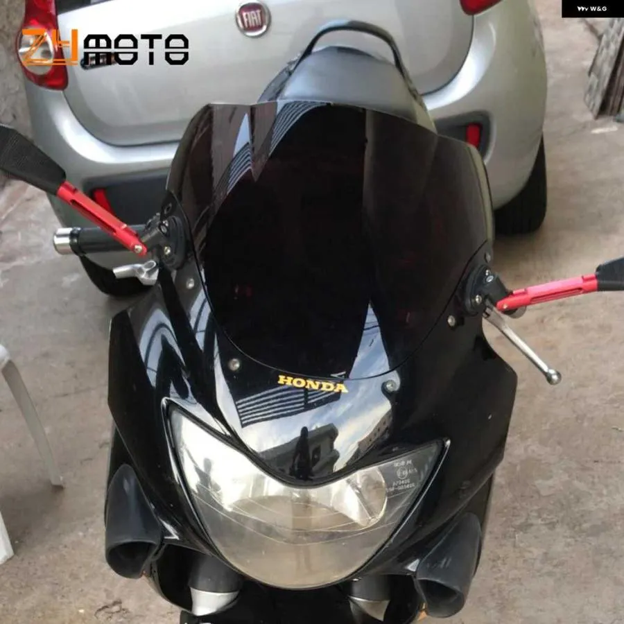 並行輸入品オートバイ ウィンドシールド ダブルバブル ウィンドスクリーン ホンダ CBR600F4 1999 2000 ABS プ