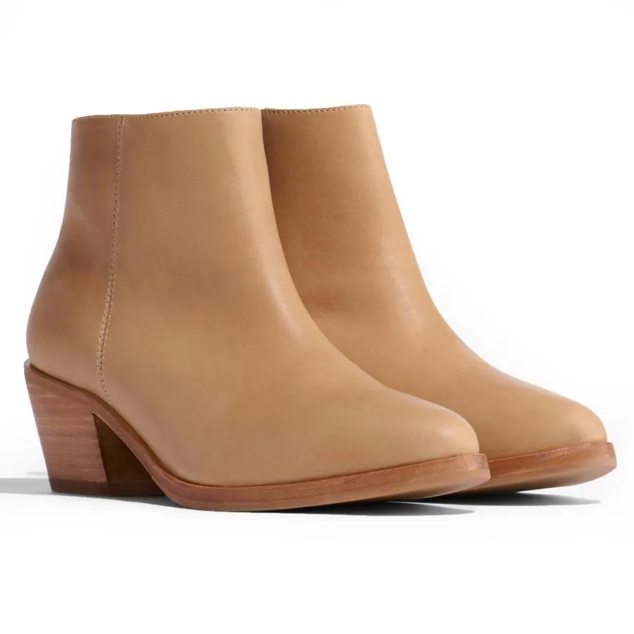 【並行輸入品】Nisolo Marisa Inside Zip Boot   2” Heel Ladies Boots, Quality Le