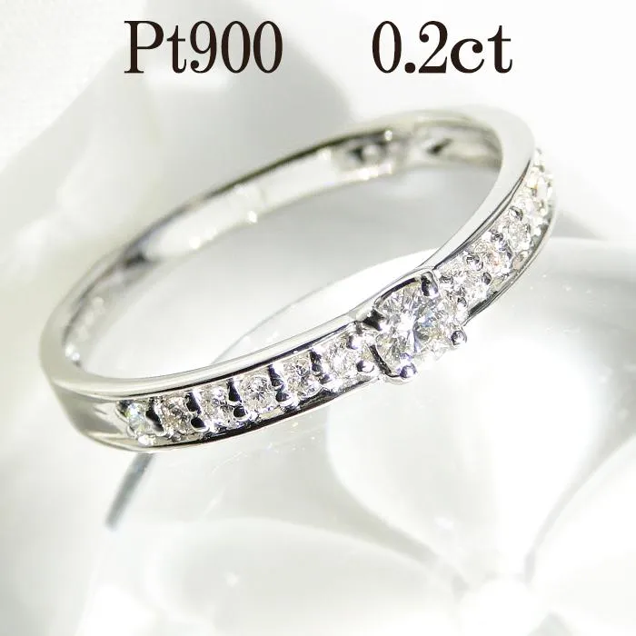 pt900 0.2ct　ダイヤモンド リング　ダイヤモンドリング 大粒 指輪 プラチナ pt900 豪華 綺麗 送料無料 0.2ct ber0064