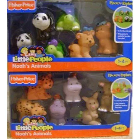 fisher price little people noah's ark animal babies