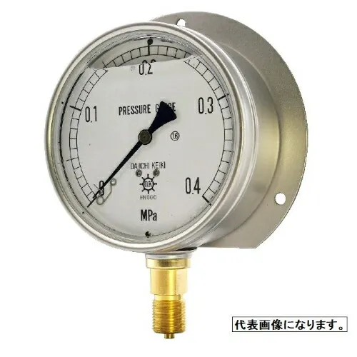 第一計器 GRSグリセリン入り圧力計（ステンレスケース） ( GRS-BU-G3/8-100X70MPA )