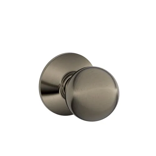 【中古】【未使用・未開封品】Schlage f10orb620オービットPassageノブ、アンティークピューター