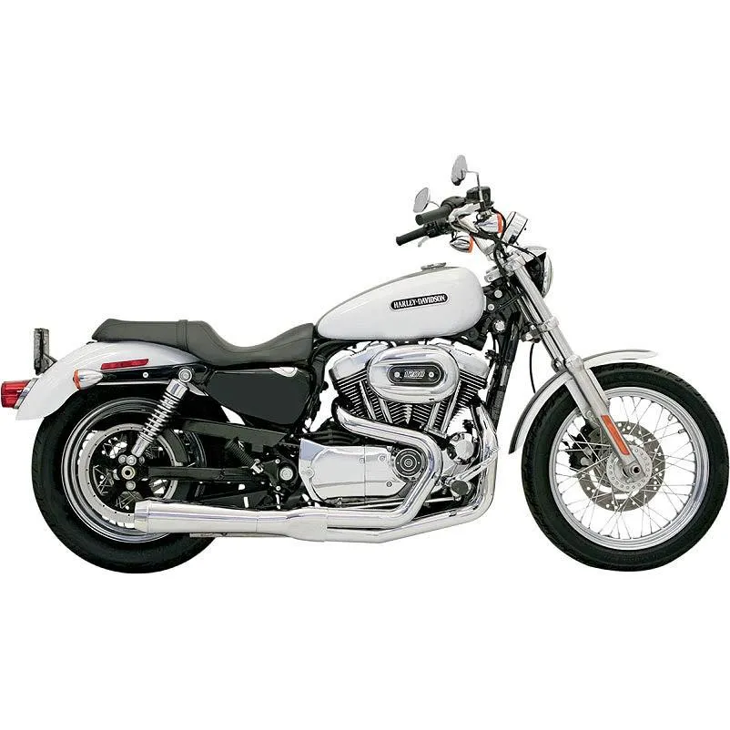 バッサーニ 1800-1272 バッサーニ(Bassani) Road Rage 2-INTO-1 ショート クローム 2004〜2013 スポーツスター
