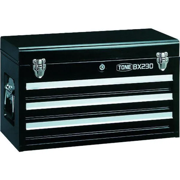 【メーカー在庫あり】 BX230BK TONE(株) TONE ツールチェスト 508X232X302mm ブラック HD店
