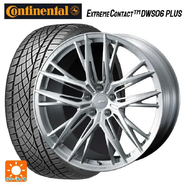送料無料 サマータイヤホイールセット 235/55R19 105W XL コンチネンタル エクストリームコンタクト DWS06プラス 正規品 ウェッズ