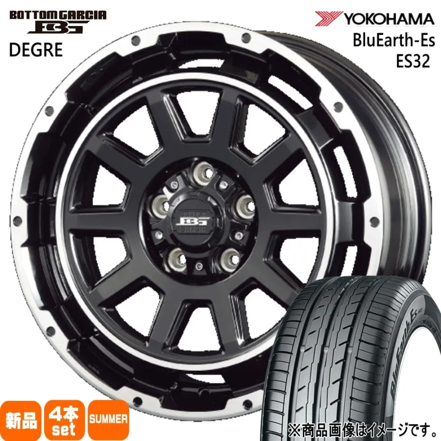 195/60R17 90H ヨコハマ BluEarth-Es ES32 夏用 サマータイヤ BOTTOM GARCIA DEGRE トヨタ 60系 プリウス 17インチ