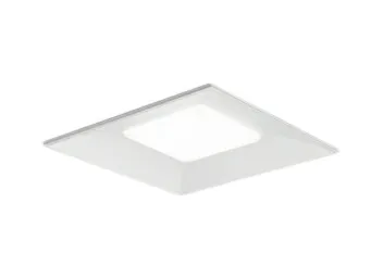 LEKR60S901W-LD9<br>LEDベースライト 一体形スクエア 光源ユニットタイプ<br>埋込形 □600タイプ 調光タイプ<br>一般タイプ 9000lmタイプ（FHP45形×3灯相当） 白色<br>東芝ライテック 施設照明