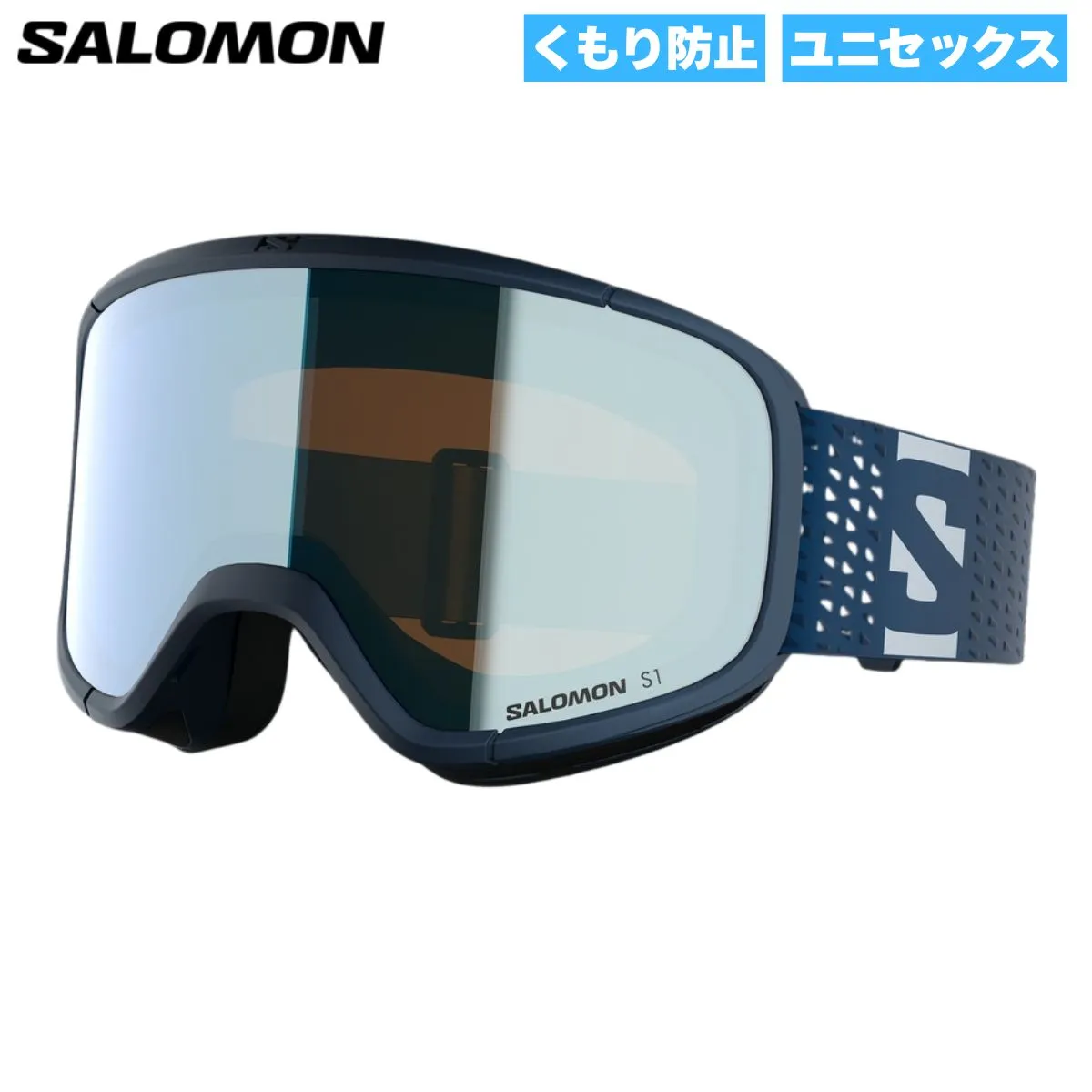 サロモン SALOMON ユニセックス 大人 ゴーグル スノーゴーグル スキー スノーボード くもり防止 L47907900