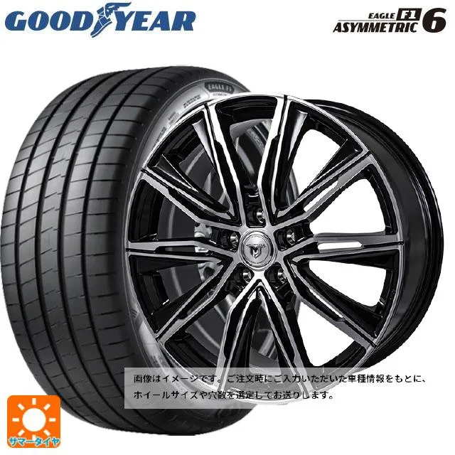 送料無料 サマータイヤホイールセット 215/45R17 91Y XL グッドイヤー イーグル F1 アシメトリック6 ジャパン三陽 ジェイピースタイ