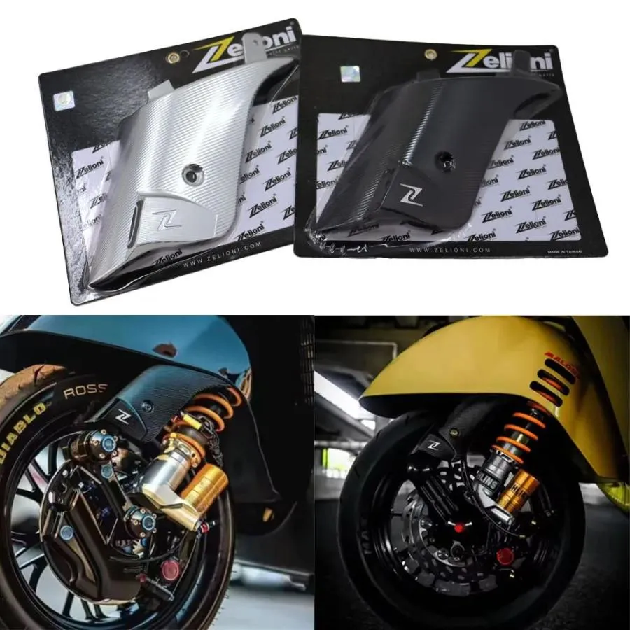 並行輸入品 フロントショックアブソーバーカバー ベスパ バイクアクセサリー zelioni zカード gtv 125 250
