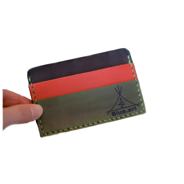 BLUE.art（ブルードットアート）Card case カードケースサドルレザー[Saddle leather] ba-015