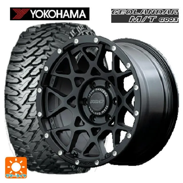 トヨタ ランドクルーザープラド(150系)用 285/70R17 121/118Q ヨコハマ ジオランダー M/T G003 正規品 チームデイトナ