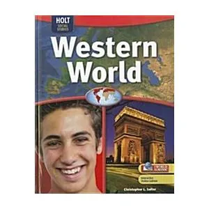 Geography Middle School Western World: Student Edition 2009 (Hardcover)