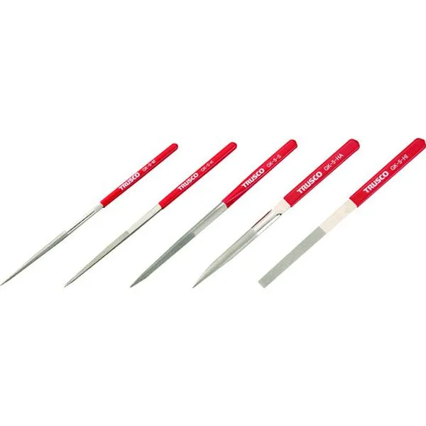 【メーカー在庫あり】 GK5SET  ダイヤモンドヤスリ 鉄工用＃140 5本セット 全長215mm(5本組サイズ) GK-5-SET HD店
