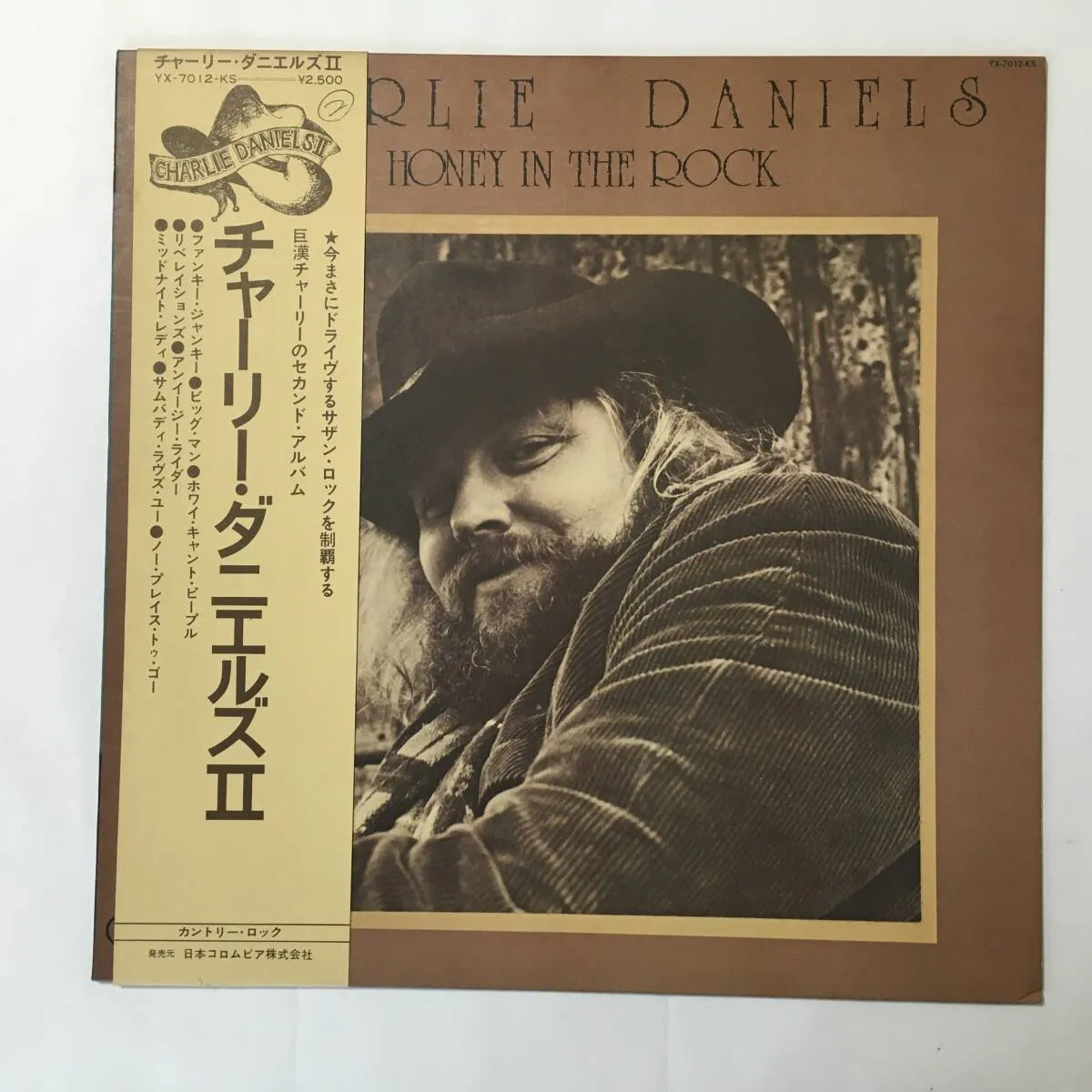 PROMO CHARLIE DANIELS HONEY IN THE ROCK
