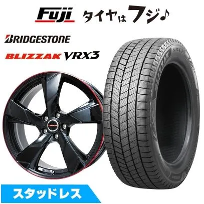 【新品国産車用 5穴114.3車】 スタッドレスタイヤ ホイール4本セット 215/45R18 ブリヂストン ブリザック VRX3 プレミックス ヴェランV 18インチ