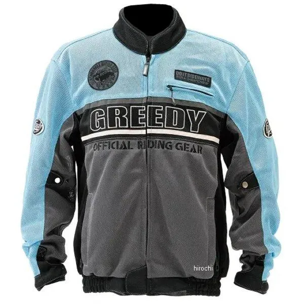 GRGNS062SK3 GNS-062 グリーディー GREEDY 春夏モデル ツーリングメッシュジャケット スカイ 3Lサイズ JP店