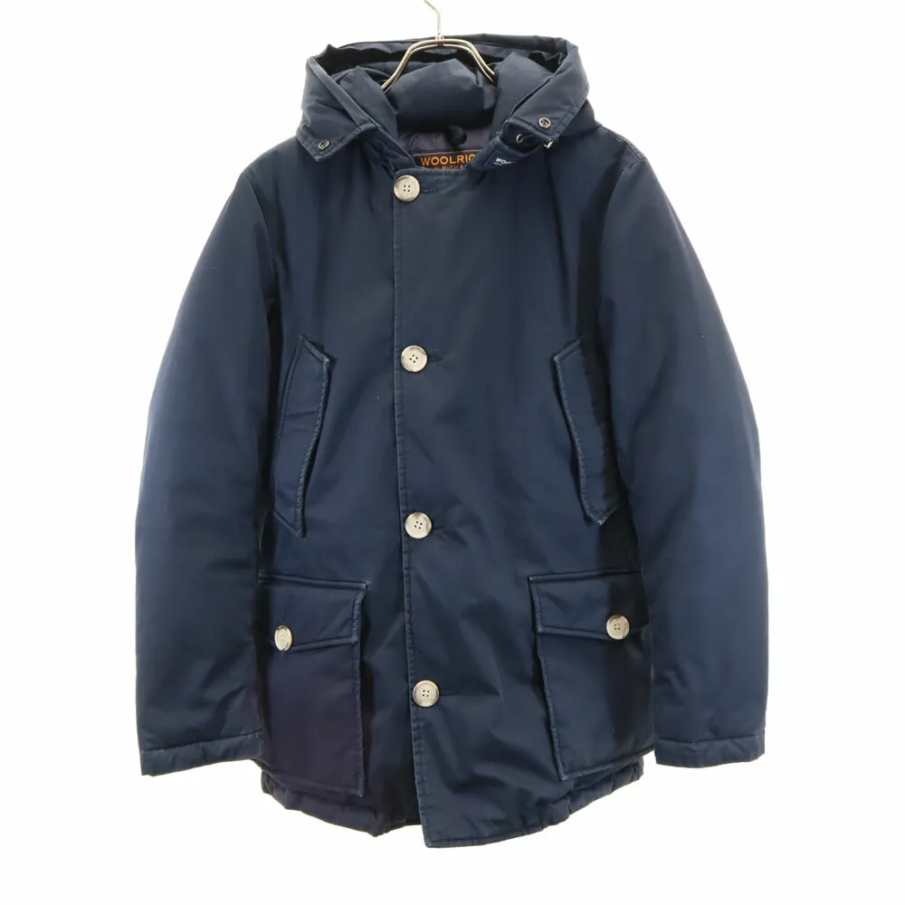 古着 WOOLRICH ウールリッチ ダウンジャケット XS ネイビー メンズ 【中古】 【PD】