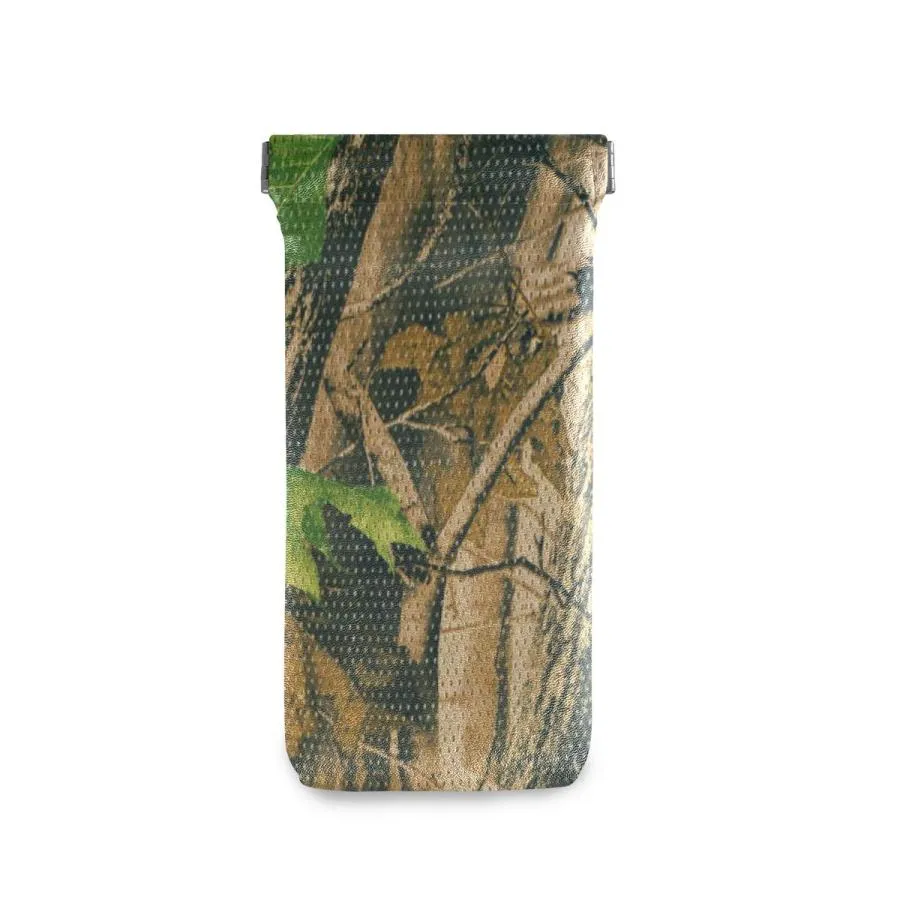 【並行輸入品】AUUXVA Sunglasses Pouch Forest Leaves Camouflage Squeeze Top Gla
