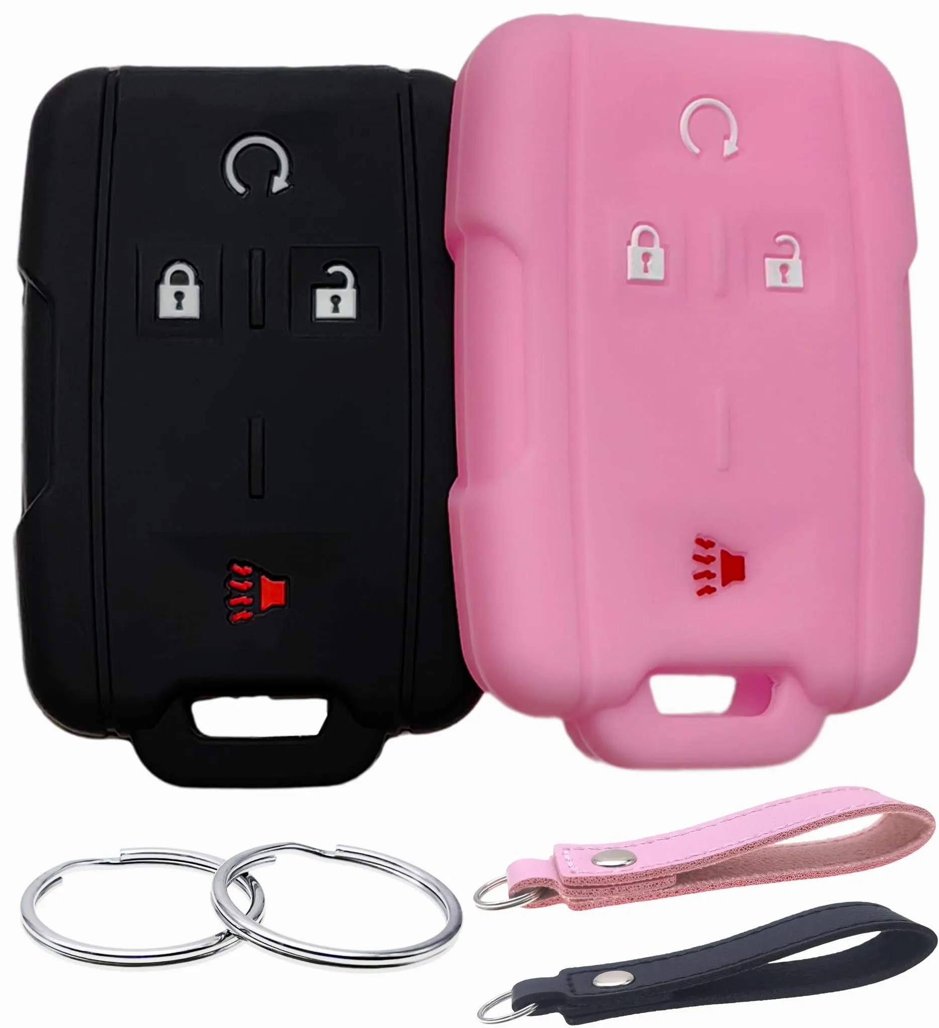 シリコーンラバーキーフォブカバー 2012-2021 シボレー コロラド シルバラード 1500 2500HD 3500HD サバーバン タホ GMC キャニオン シエラ 2500 HD 1500 3500 HD ユーコン XL M3N32337100に対応