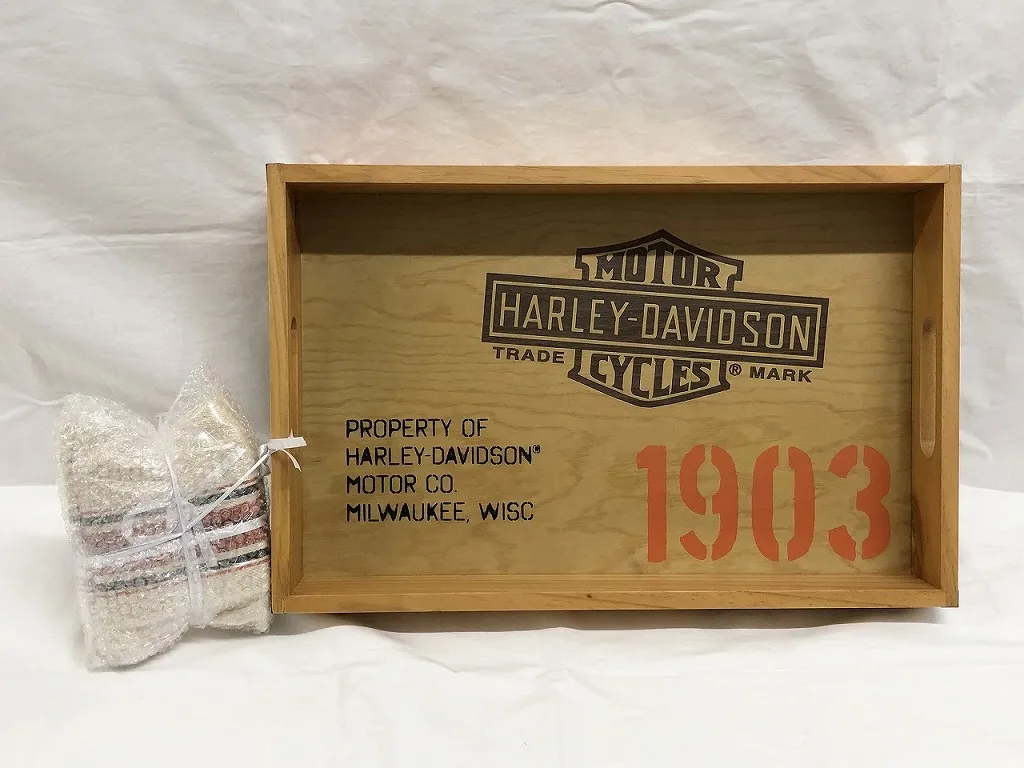 ハーレーダビッドソン HARLEY-DAVIDSON ハーレーダビッドソン 1903 サービングトレイ ギフトセット グッズ 雑貨 コレクション HDL-18530 【中古】