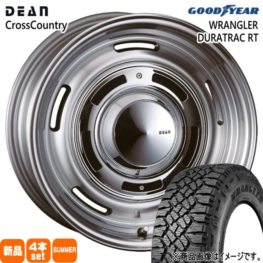 265/70R16 121/118S LT グッドイヤー WRANGLER DURATRAC RT 夏用 サマータイヤ DEAN CROSS COUNTRY 70系 バン GRJ76K ランドクルーザー  16インチ