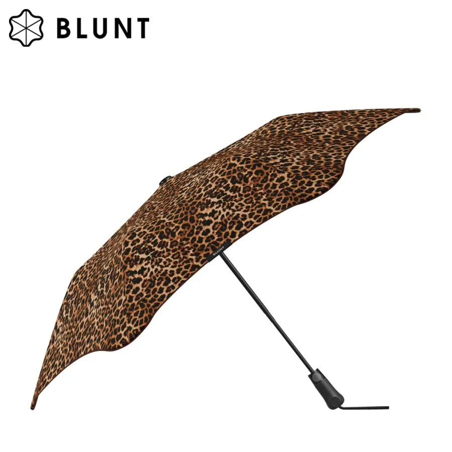 BLUNT ブラント 傘 雨傘 折りたたみ傘 メトロ メンズ レディース 軽量 コンパクト 丈夫 晴雨兼用 METRO レオパード METLEOPARD