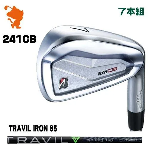 BRIDGESTONE 2024 241CB IRON ブリヂストン 241CB アイアン 7本組 TRAVIL IRON 85 トラビルアイアン