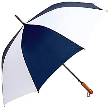 【中古】【輸入品・未使用】All-Weather Elite Series 60 Inch Navy and White Auto Open Golf Umbrella