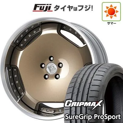 【新品】40系アルファード/ヴェルファイア用 夏タイヤ ホイール4本セット 245/40R21 GRIPMAX シュアグリップ PRO SPORT BSW（限定） WORK LS アダマス 21インチ