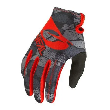 O'Neal Matrix Camo Glove, Black/Red 11