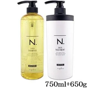 ナプラ N. SHEA モイスチャーシャンプー 750ml + モイスチャートリートメント 650g
