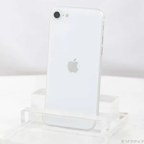 【中古】Apple(アップル) iPhone SE 第2世代 64GB ホワイト MX9T2J／A SIMフリー 【247-ud】