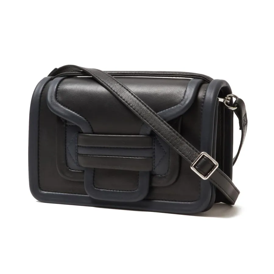 ピエールアルディ PIERRE HARDY ハンドバッグ 3WAY ALPHA HANDBAG アルファ ハンドバッグ ショルダーバッグ ブラック レディース qv08-blacknavy