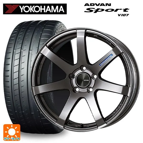トヨタ GR86(ZN8)用 225/40R18 92Y XL ヨコハマ アドバンスポーツ V107 正規品 パフォーマンスライン PF07