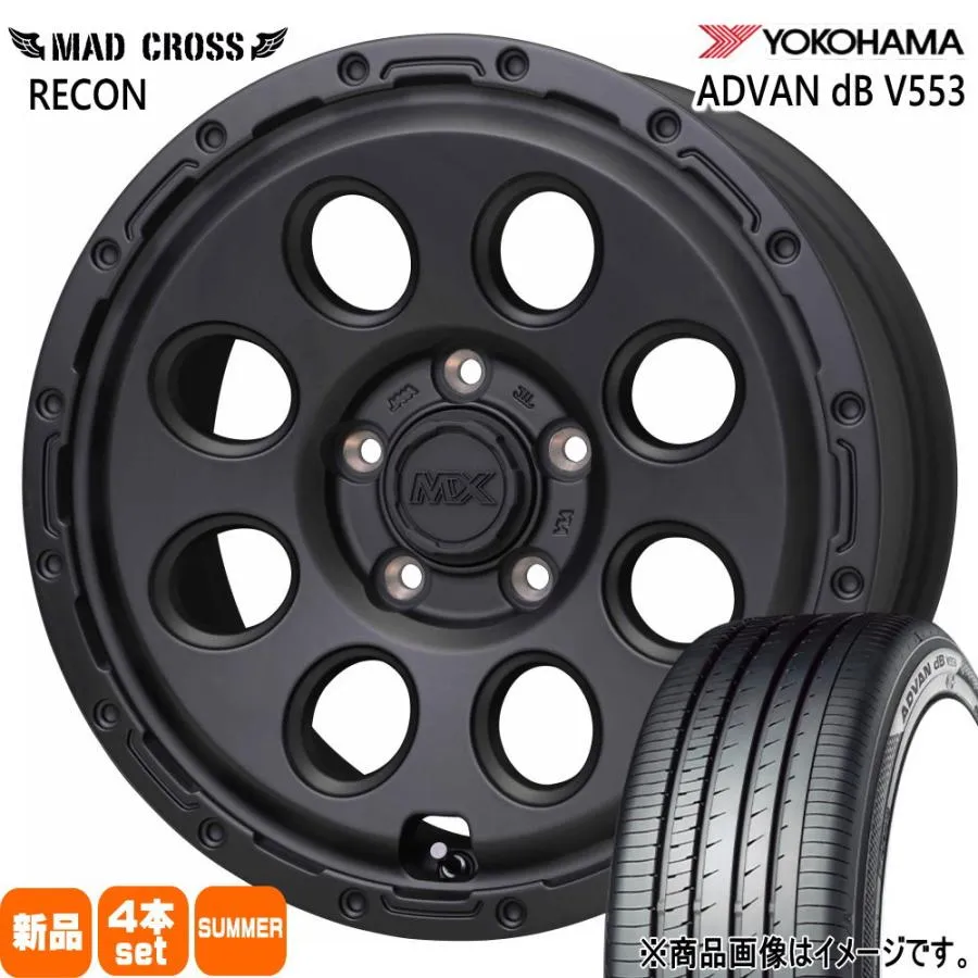 ZR-V フォレスター SK系  ヨコハマ 225/60R17 99H ADVAN dB V553 夏用 サマータイヤ MAD CROSS RECON