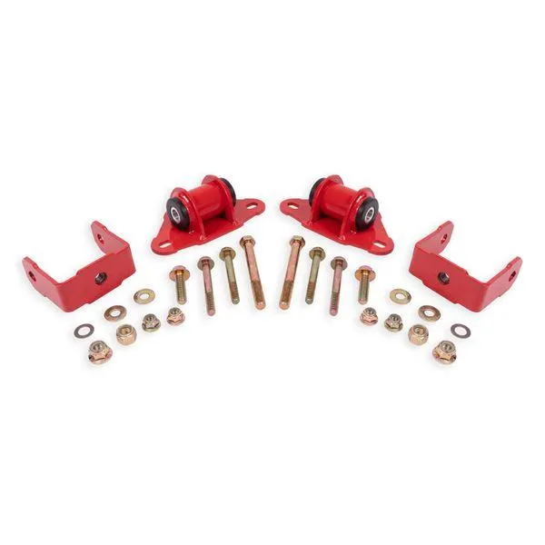 【USA在庫あり】 bmrTM571R BMR 14-19 Chevrolet Corvette Transmission/Differential Mount - Red SP店