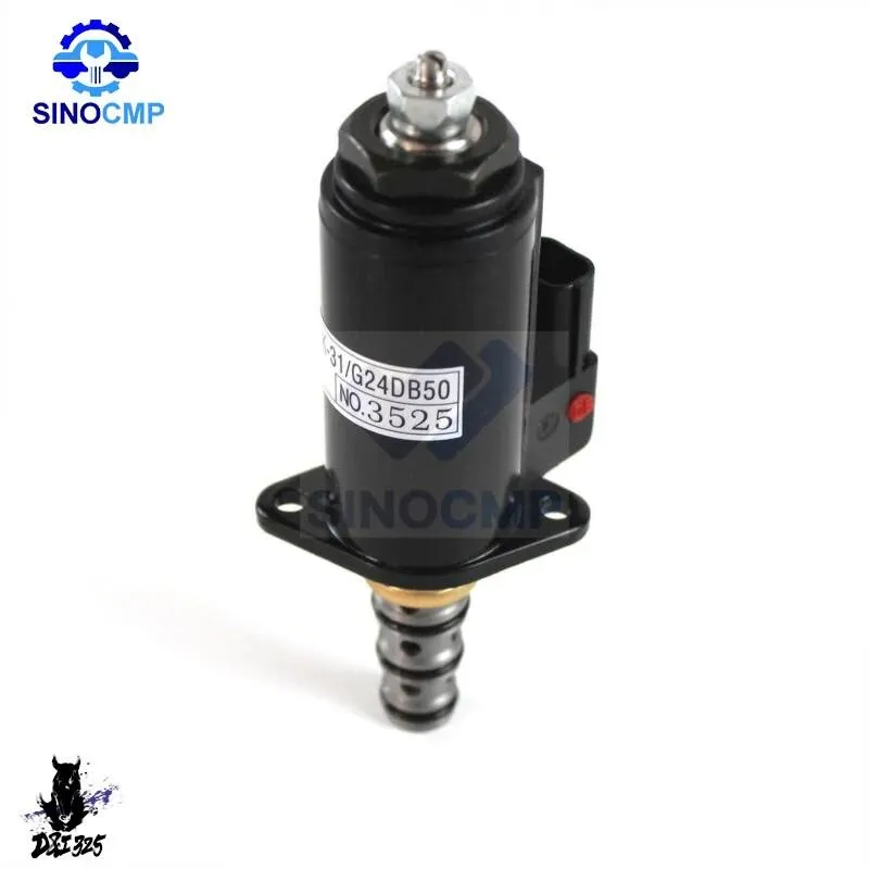 【互換品】 電磁弁 YV55M01001P1 YV55M01001P2 KWE5K-31 G24DB50 コベルコ SK120 SK135 SK200 SK210 SK250 SK300