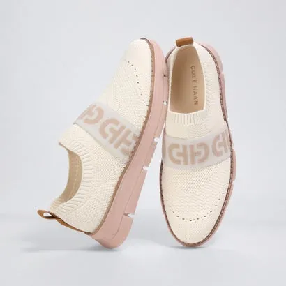 コール ハーン COLE HAAN ゼログランド レラ スティッチライト スリッポン スニーカー womens （アイボリー ニット / CH オート / ビスケット / カメオローズ）