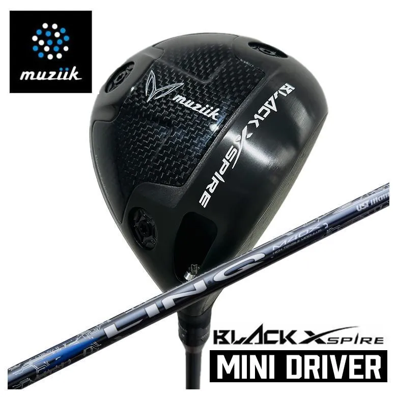【特注】BLACK XSPIRE Mini Driver ブラックエクスパイア ミニドライバー USTマミヤ LIN-Q BLUE EX【リンク】シャフト