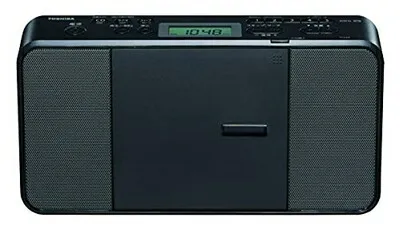 【中古】 東芝 CDラジオ スリム レジュームA-BリピートCD-R対応 TY-C251(K) ブラック