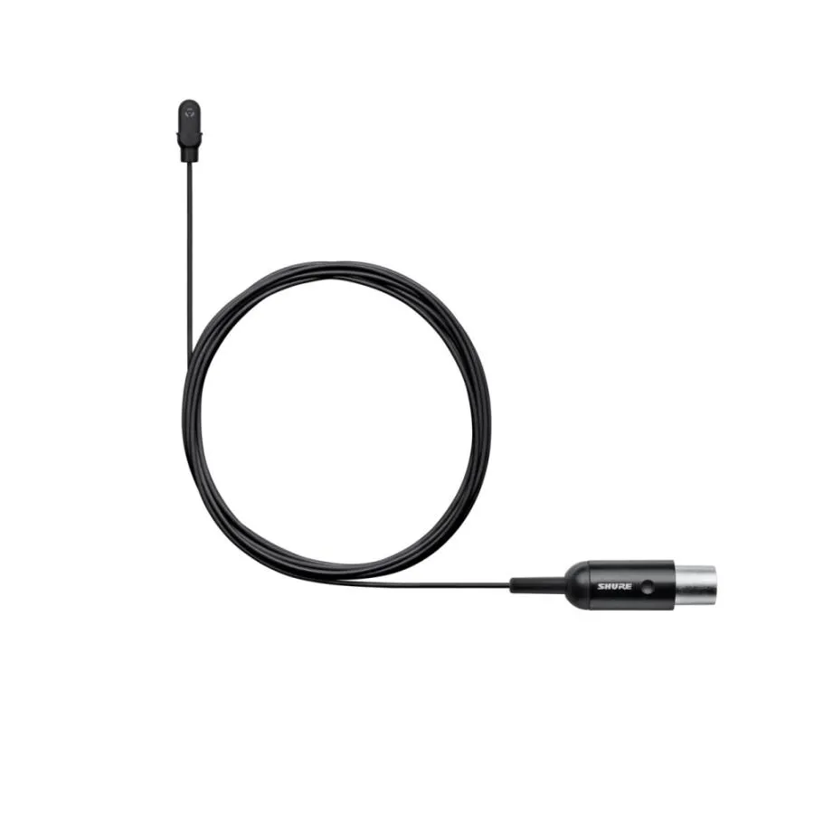 (送料無料) DL4B/O-MTQG-A シュア SHURE 防塵防水 ラベリアマイクロホン DL4B/O-MTQG-A (ブラック)