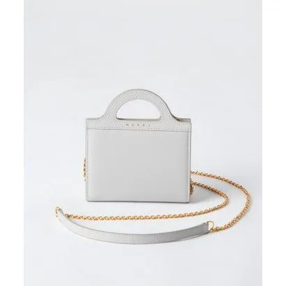 マルニ MARNI マルニ MARNI PFMO0078U0 LV589 二つ折り財布 BILLFOLD W/CHAIN レディース ミニ財布 （アイ