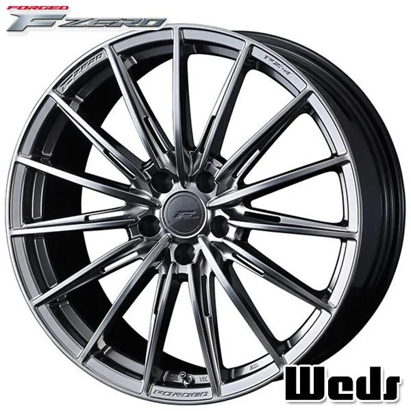 サマータイヤ ホイール4本セット 225/40R19インチ 5H114.3 ウェッズ 鍛造 FZERO FZ-4 DB ヨコハマ ブルーアース RV-03