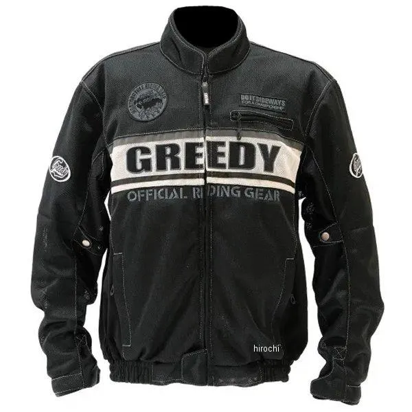 GRGNS062BKX GNS-062 グリーディー GREEDY 春夏モデル ツーリングメッシュジャケット 黒 LLサイズ JP店