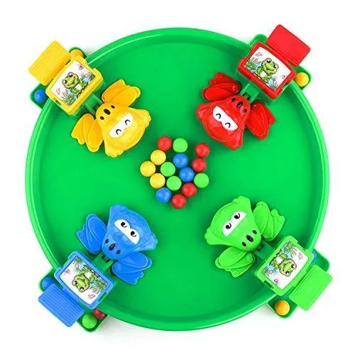 ボードゲーム 英語 アメリカ BAM-KTGP-0017 Hungry Frogs Board Game ? Intense Game of Quick Reflexe