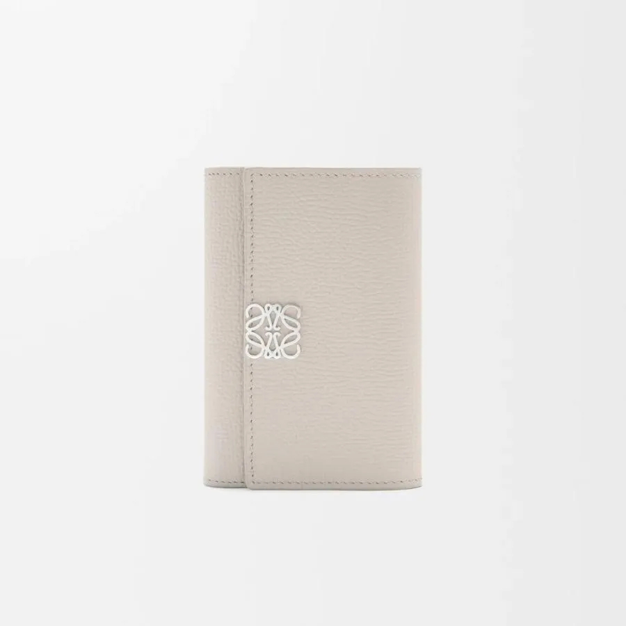 ロエベ LOEWE 2026春夏レディース アナグラム バーティカル ウォレット 財布 スモール【ライトゴースト 】【送料無料】【正規品】