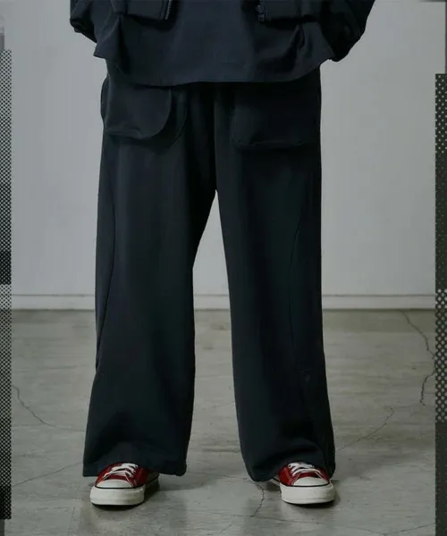 パンツ 「FACETASM」FLOWING SWEAT PANTS / スモークネイビー 「JOO-PT-U11」 レディース