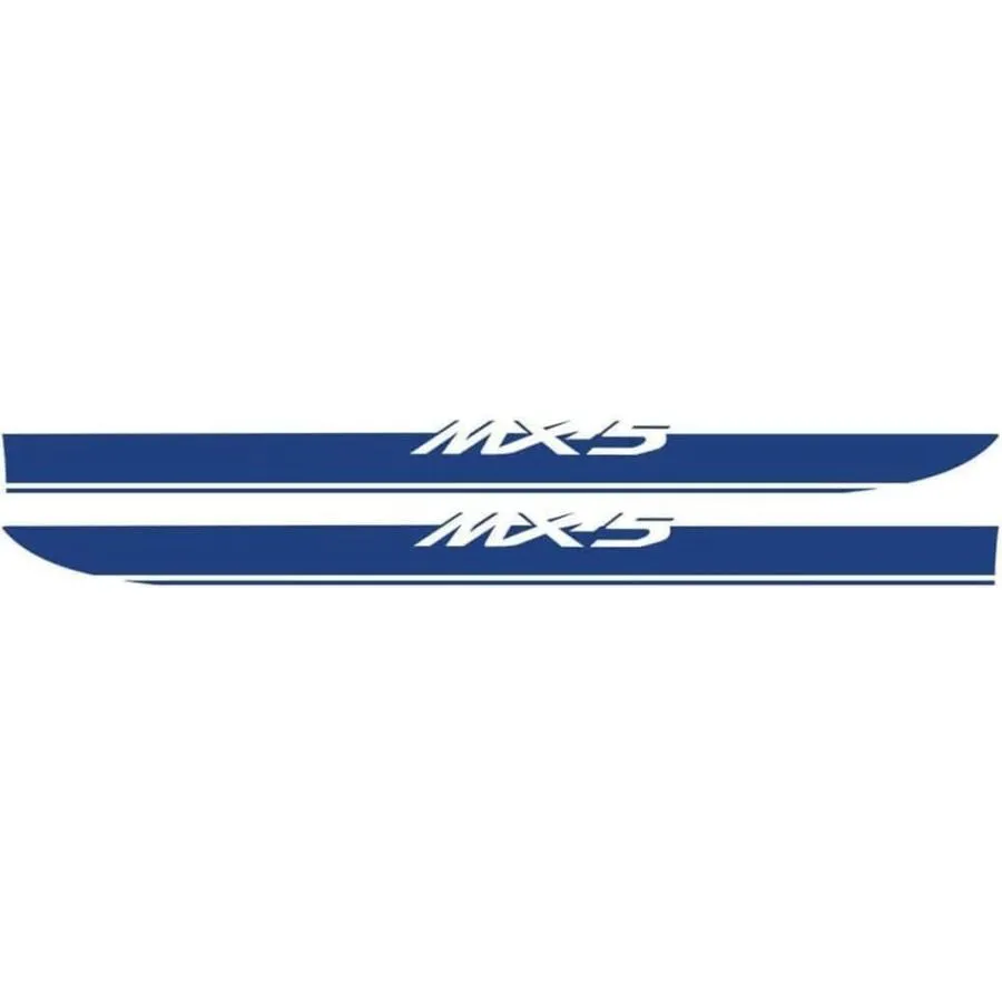 【並行輸入品】2pcs Car Emblem Sticker for Mazda MX 5, Badge Stickers, Badge De
